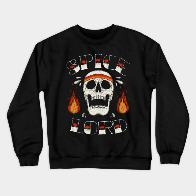 Spice Lord Crewneck Sweatshirt by JCoulterArtist